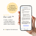 the salt.™ → Acht Tage Happiness-Challenge